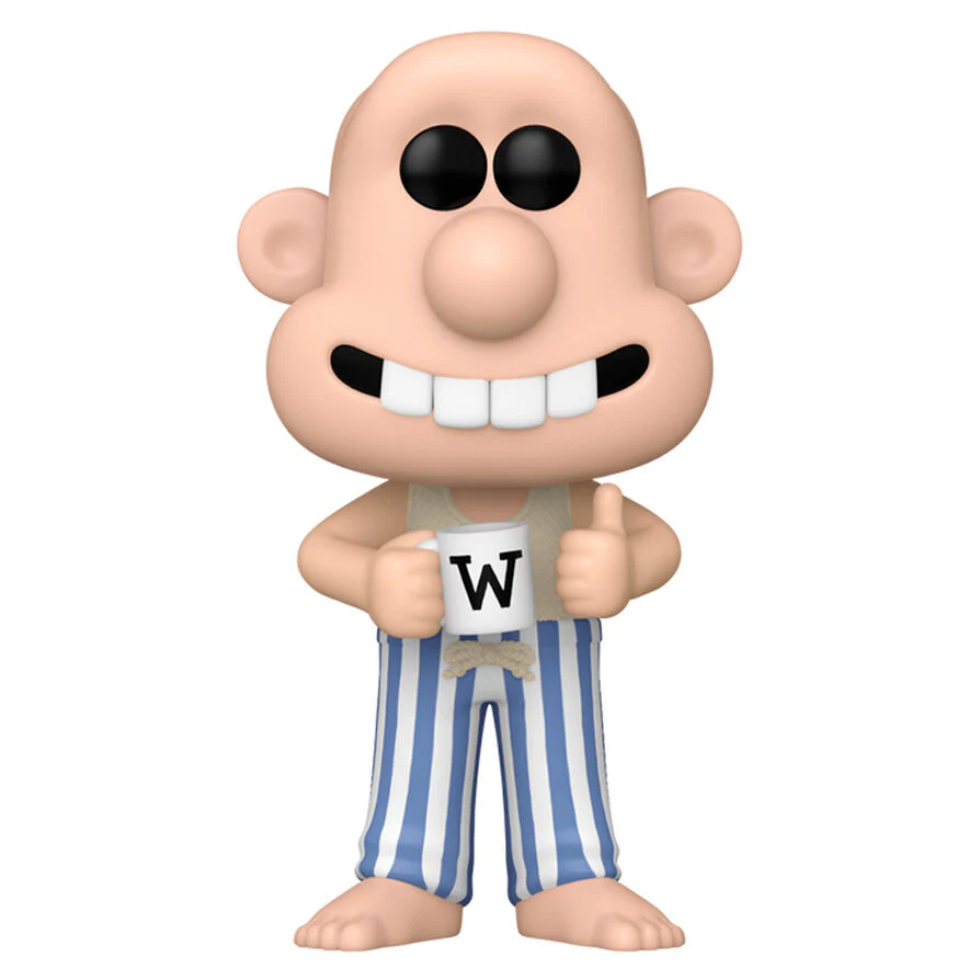 Funko POP! Movies: Wallace & Gromit - Wallace In Pajamas - Image 2