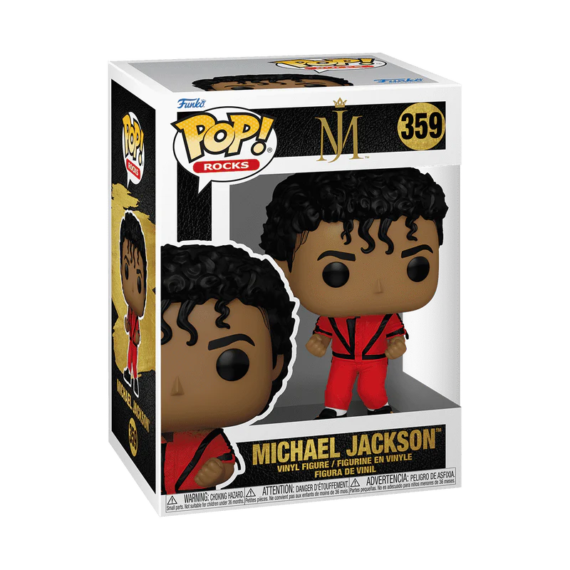 Funko Pop! Rocks: Michael Jackson (Thriller) Vinyl Figure