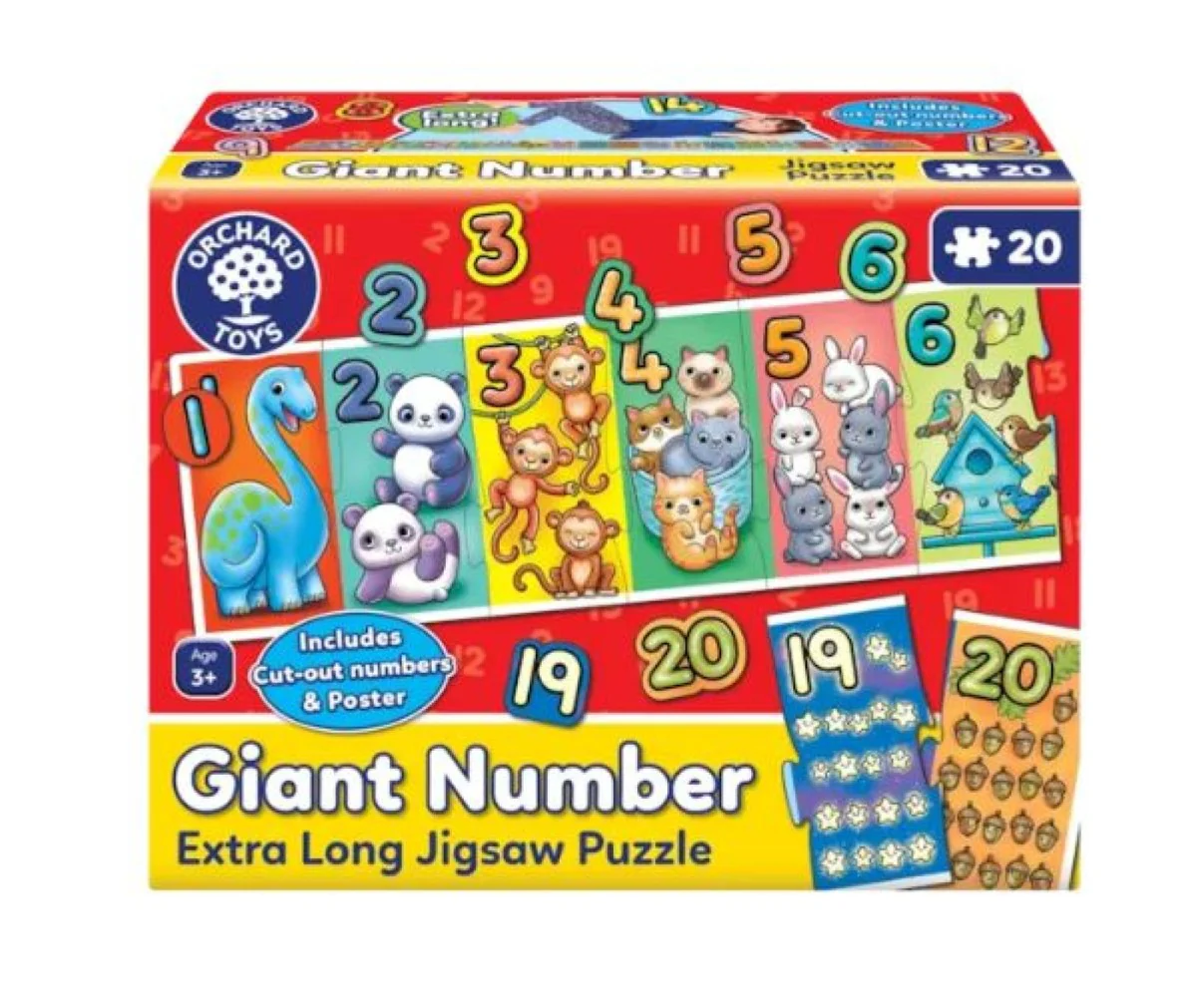 Orchard Toys Giant Number Jigsaw Puzzle