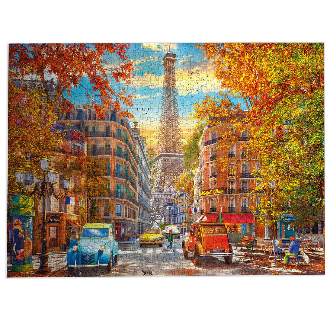 Gibsons Autumn in Paris 1000 piece Jigsaw Puzzle - Image 2