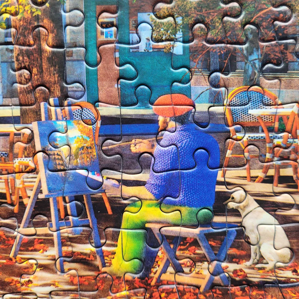 Gibsons Autumn in Paris 1000 piece Jigsaw Puzzle - Image 3