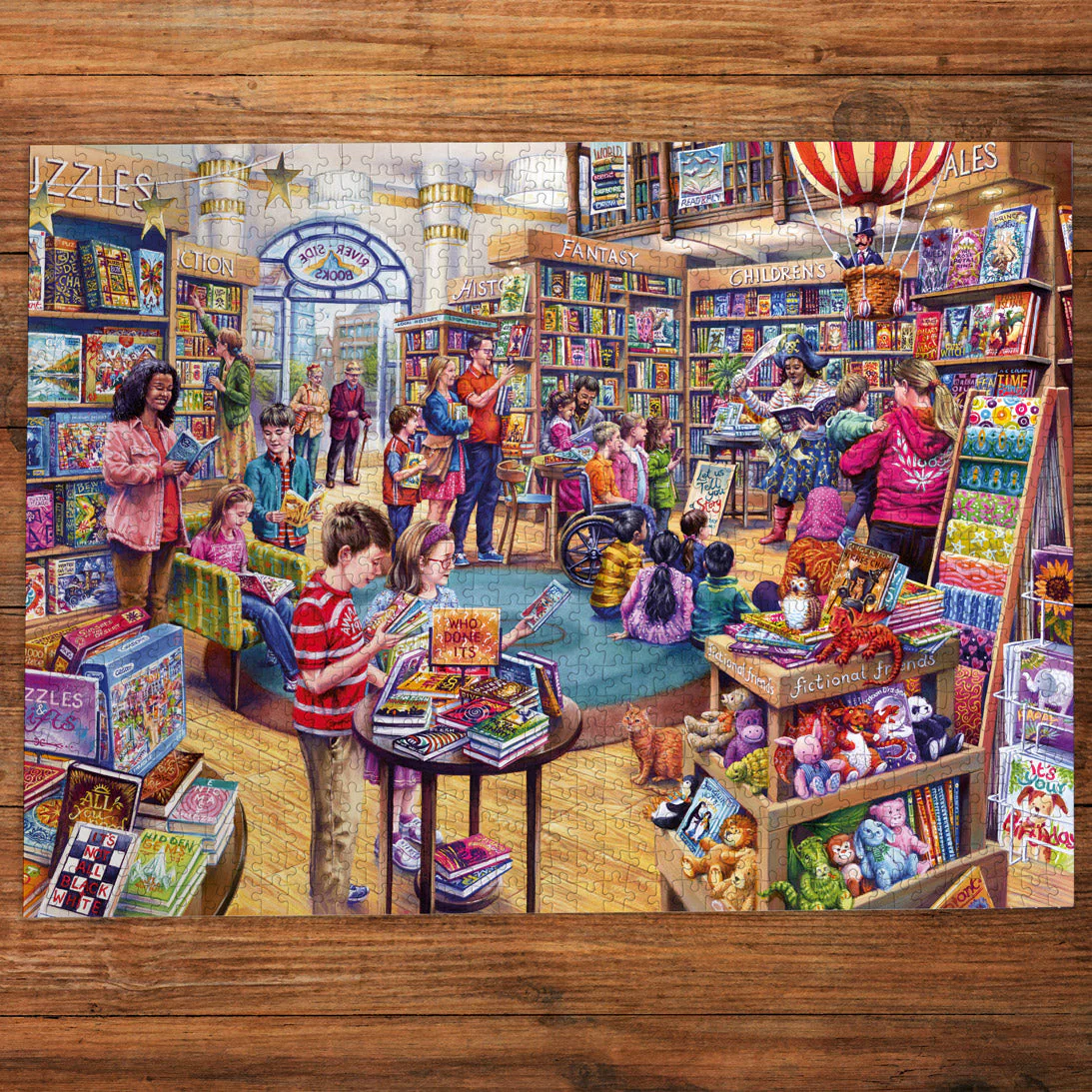Gibsons Page Turners 1000 piece Jigsaw Puzzle - Image 3