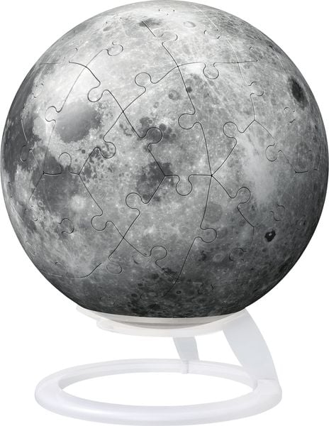 Ravensburger Glow-In-The-Dark Moon 72 Piece 3D Jigsaw Puzzle - Image 2