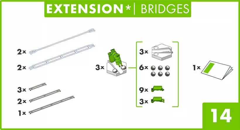 GraviTrax Bridges Expansion Set - Image 5
