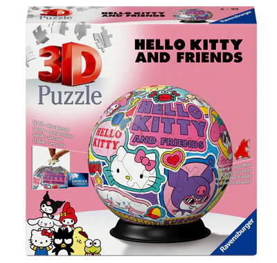 Ravensburger Hello Kitty 72 Piece 3D Jigsaw Puzzle