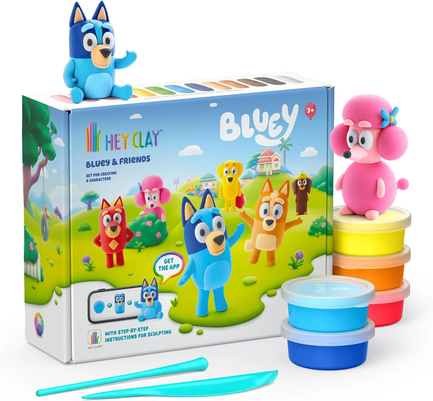 Hey Clay Bluey 15 can Set