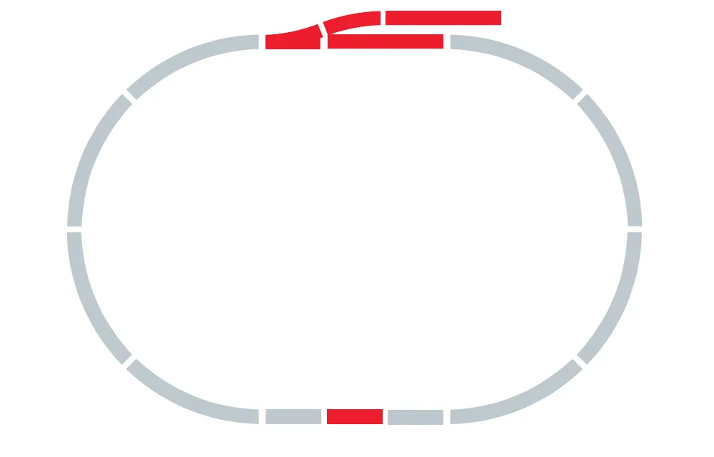Hornby Track Pack Extension Pack A Train Set Accessory - Image 2