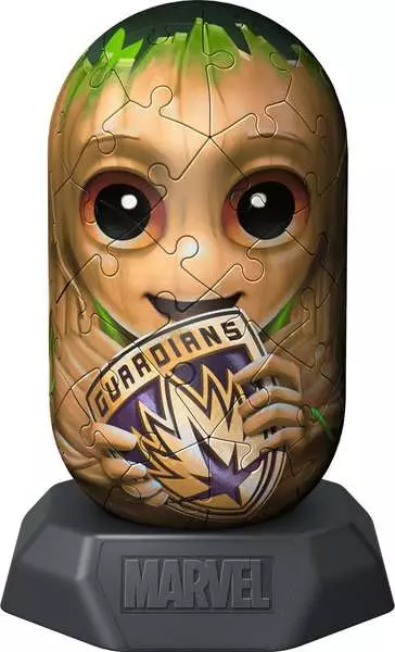 Ravensburger Hylkies Marvel Groot 3D Jigsaw Puzzle - Image 2