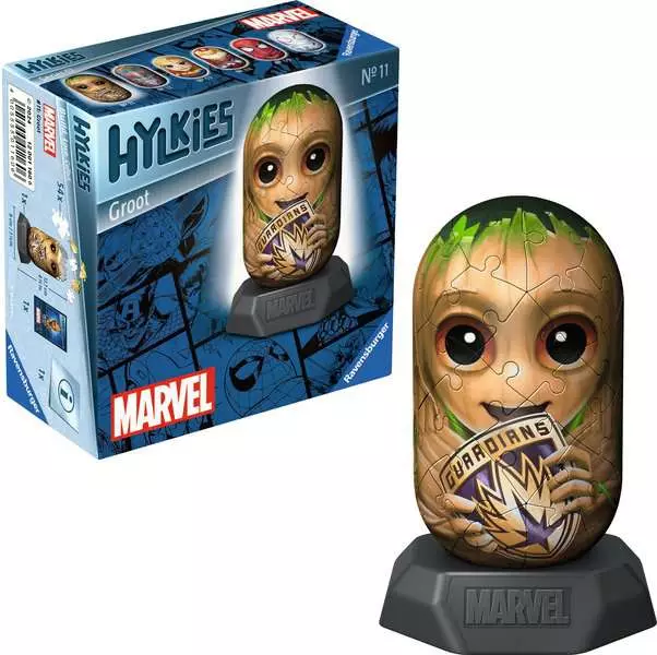 Ravensburger Hylkies Marvel Groot 3D Jigsaw Puzzle - Image 3