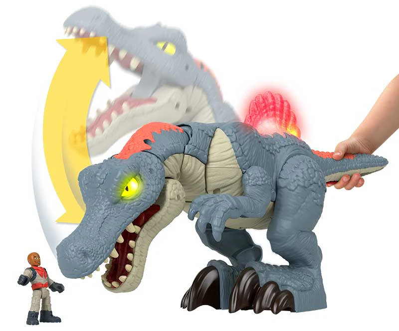 Imaginext Jurassic World Ultra Snap Spinosaurus - Image 4