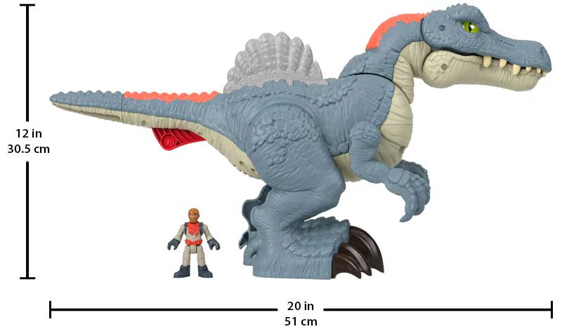 Imaginext Jurassic World Ultra Snap Spinosaurus - Image 5