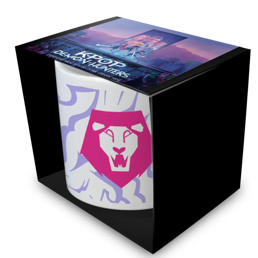 K-POP Demon Hunters (Saja Boys Logo) White Ceramic Mug