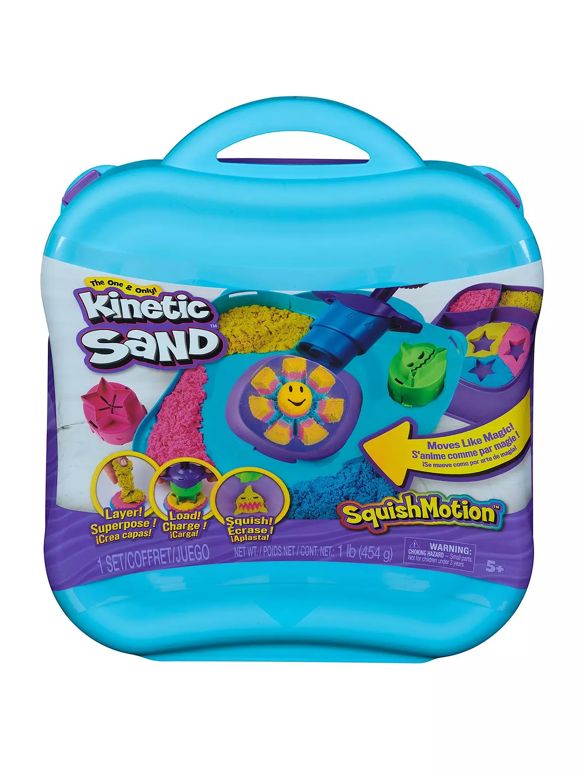 Kinetic Sand Squish Motion Set
