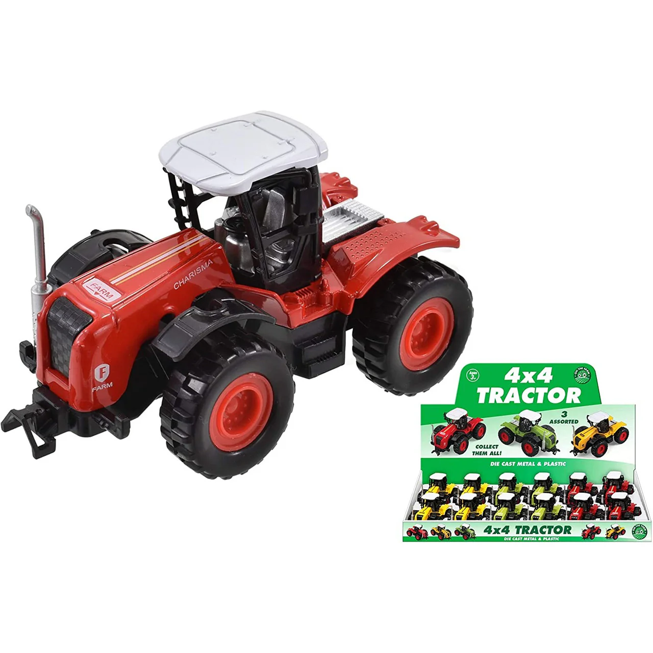 Die Cast 4x4 Tractor