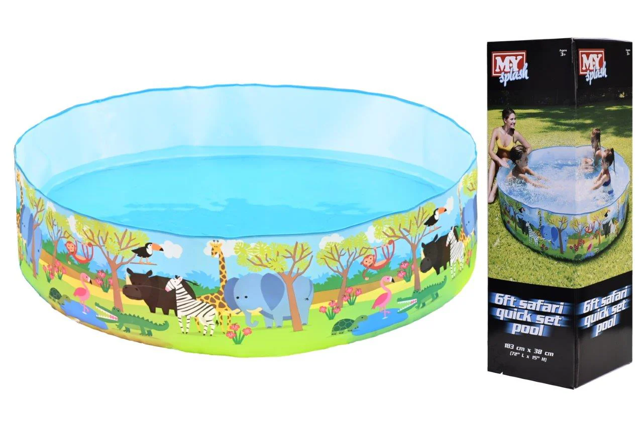 6' X 15 Safari quick set pool
