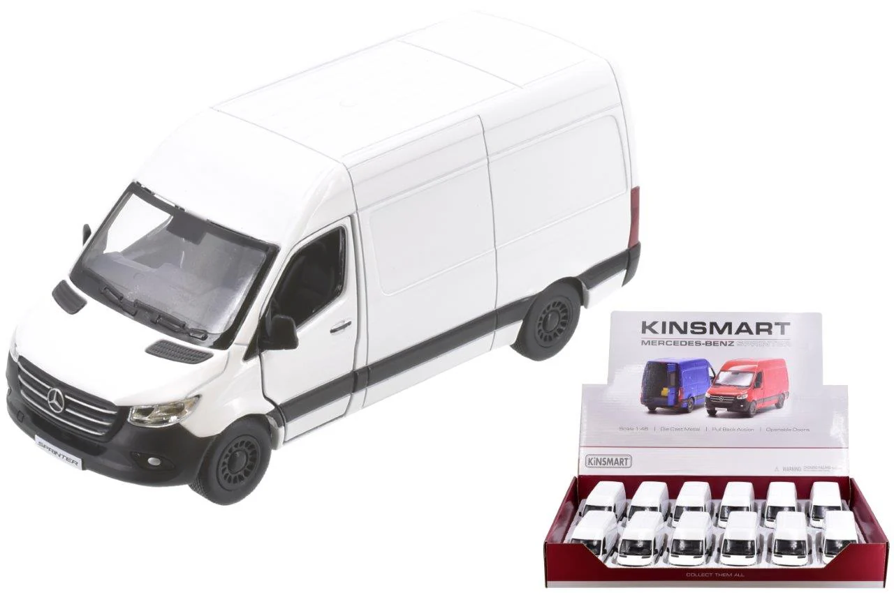 Mercedes Benz White Sprinter Van