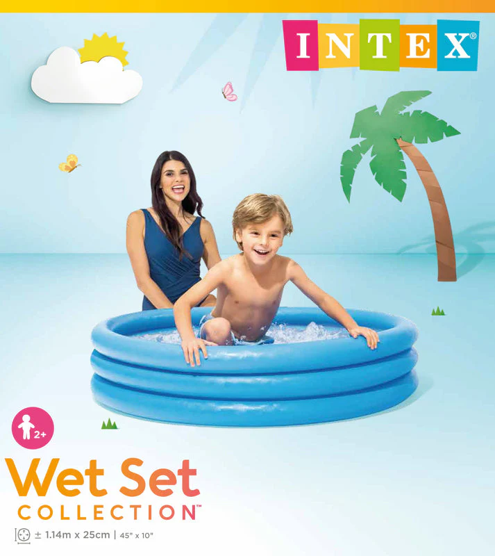 Intex Crystal Blue Paddling Pool 45 Inch