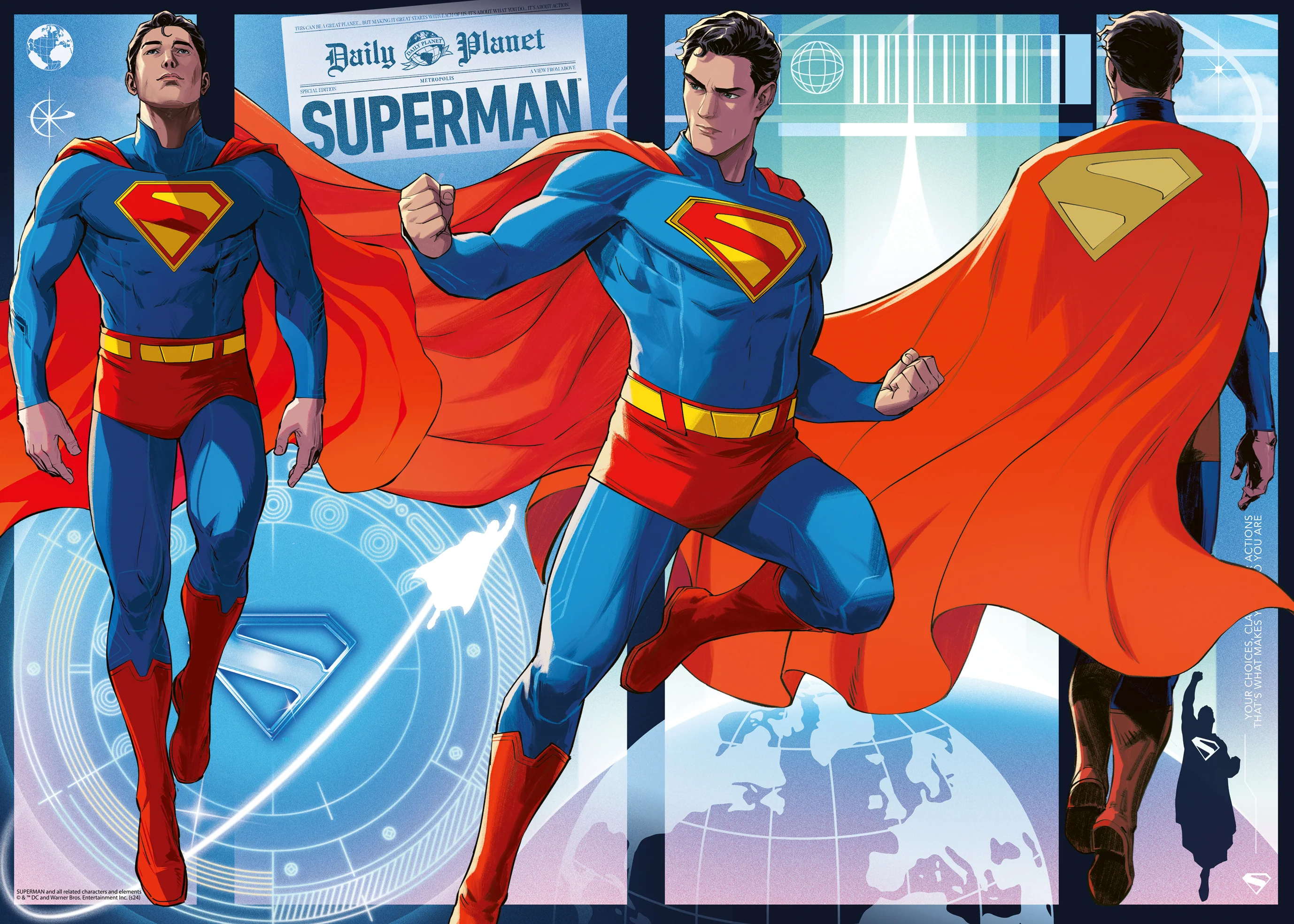 Ravensburger Last Son of Krypton 1000 Piece Jigsaw Puzzle - Image 2