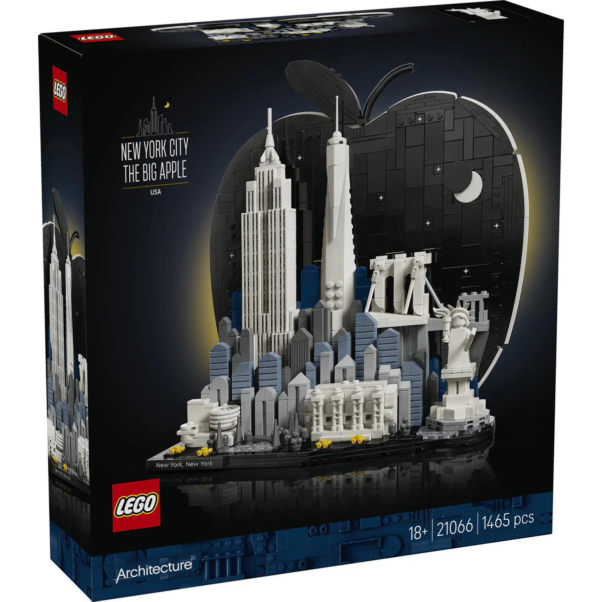 LEGO Architecture New York City The Big Apple Skyline Building Set 21066 - Image 2
