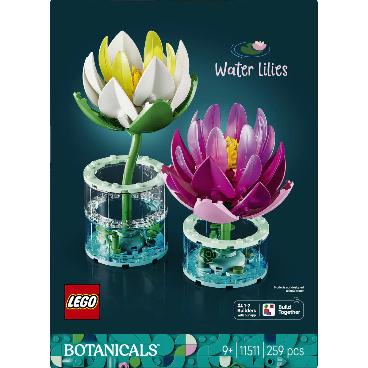 LEGO Botanicals Water Lilies Artificial Plants Building Set 11511 - Image 5