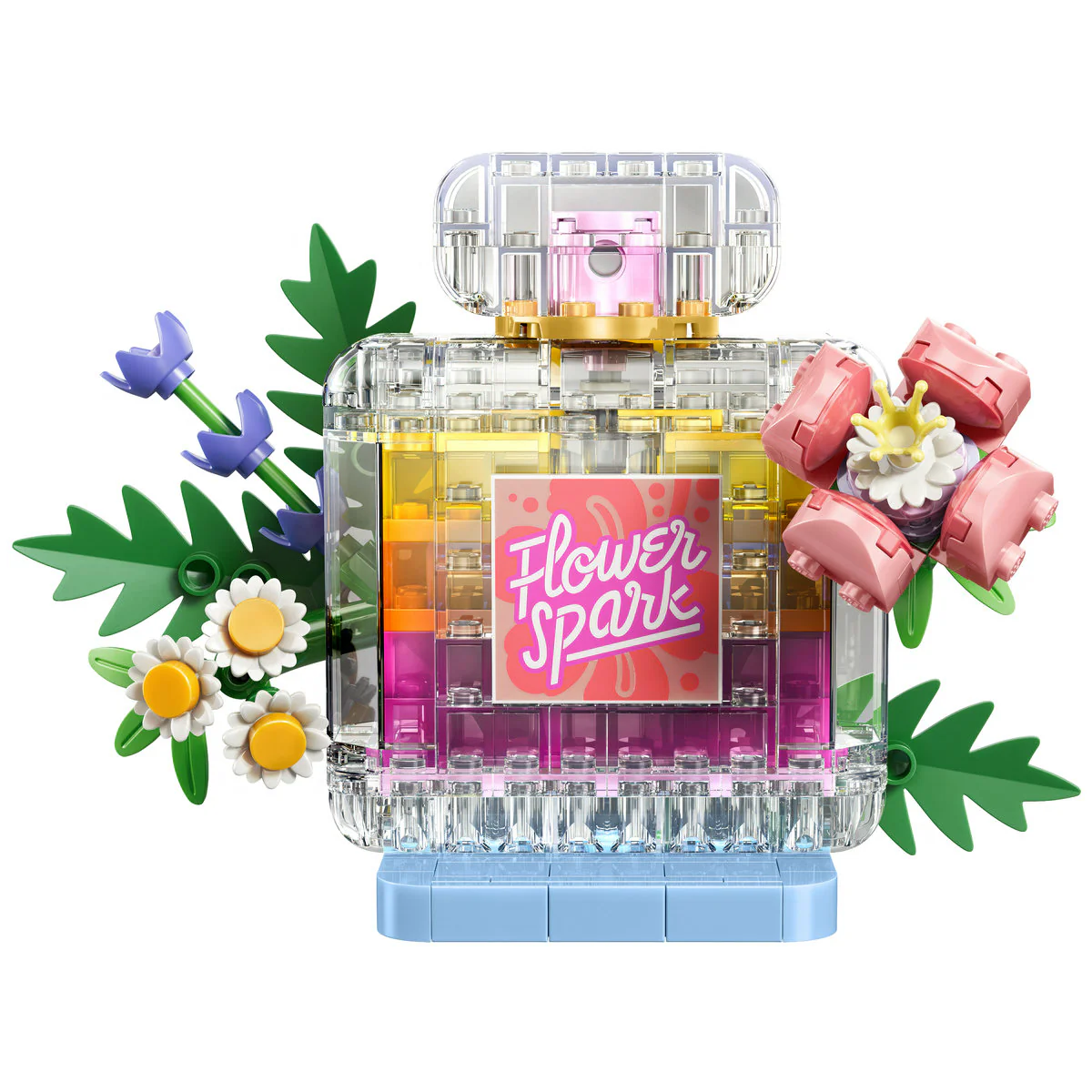 LEGO Creator 3 in 1 Floral Perfume Bottle Building Set 31383 - Image 3