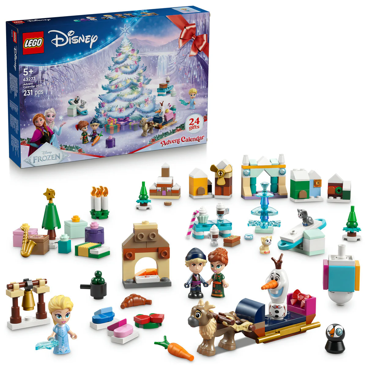 LEGO Disney Frozen Advent Calendar 2025 43273