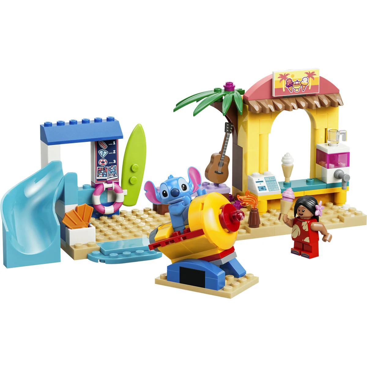 LEGO Disney Lilo and Stitch Beach House Building Set 43280 - Image 3