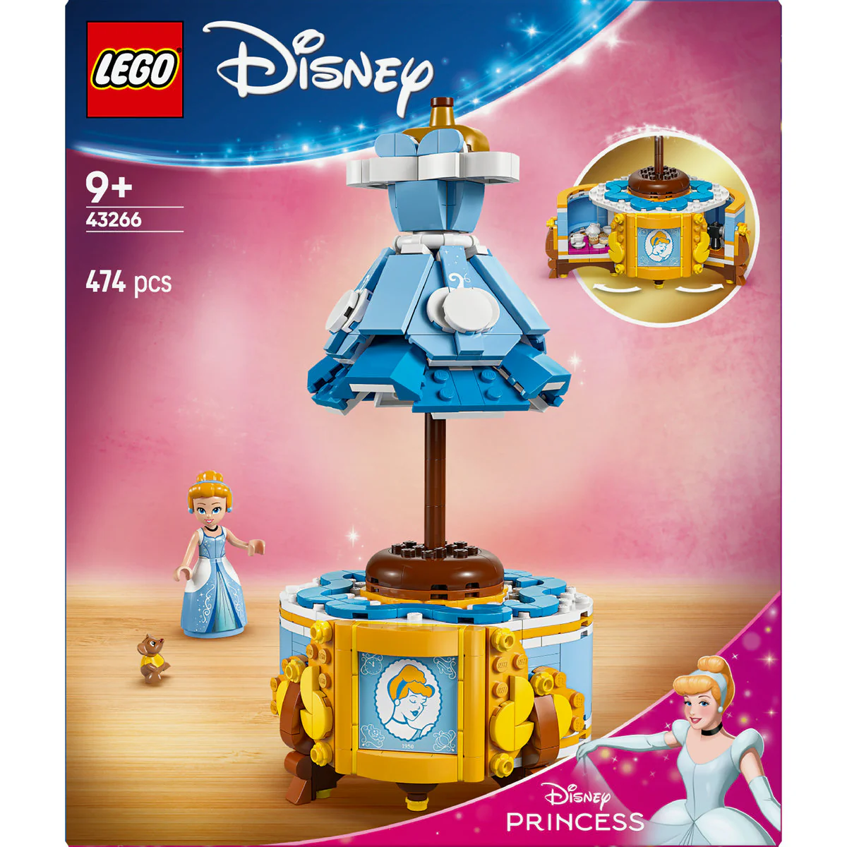 LEGO Disney Princess Cinderella’s Dress Set 43266 - Image 2