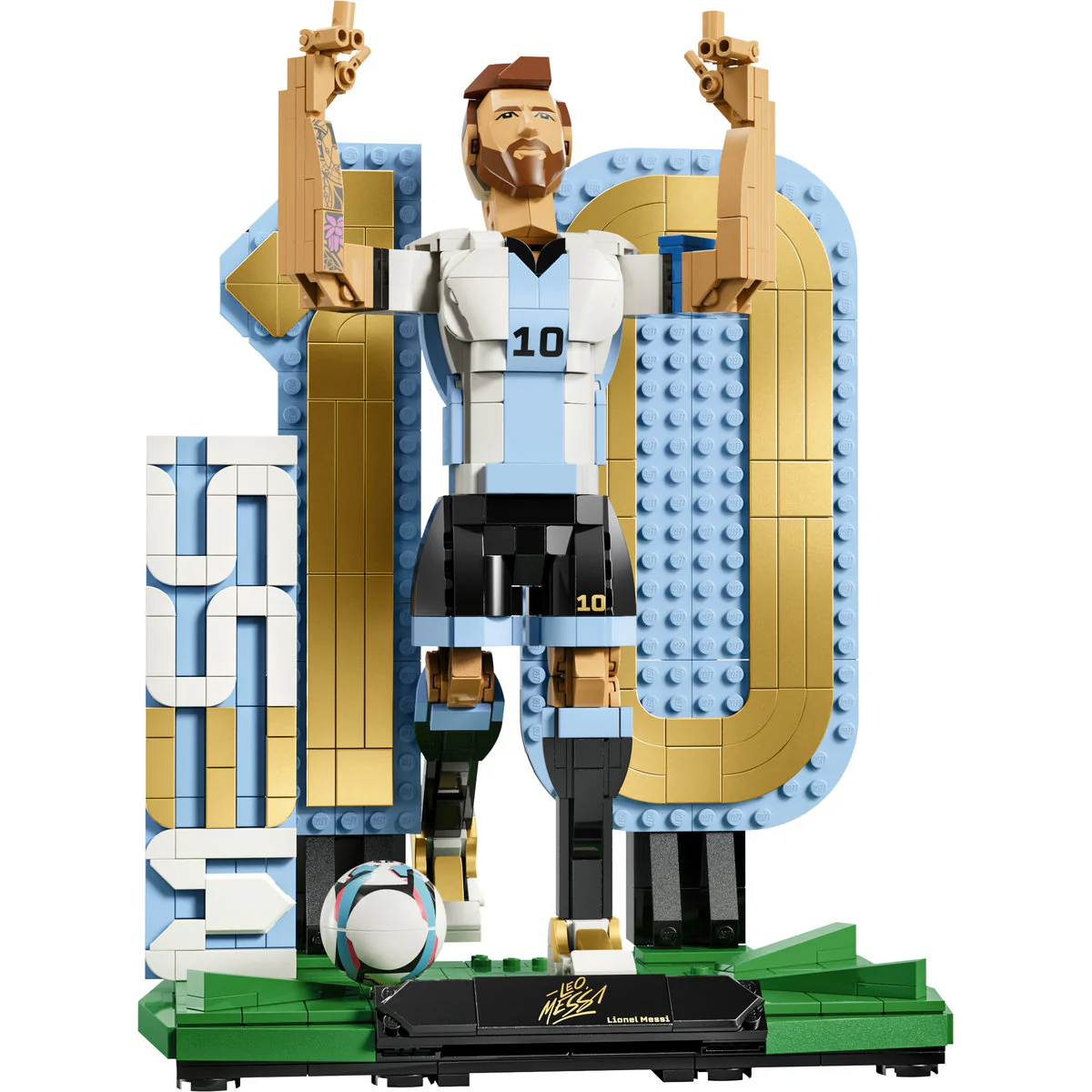 LEGO Editions Lionel Messi Football Legend Set 43015 - Image 2