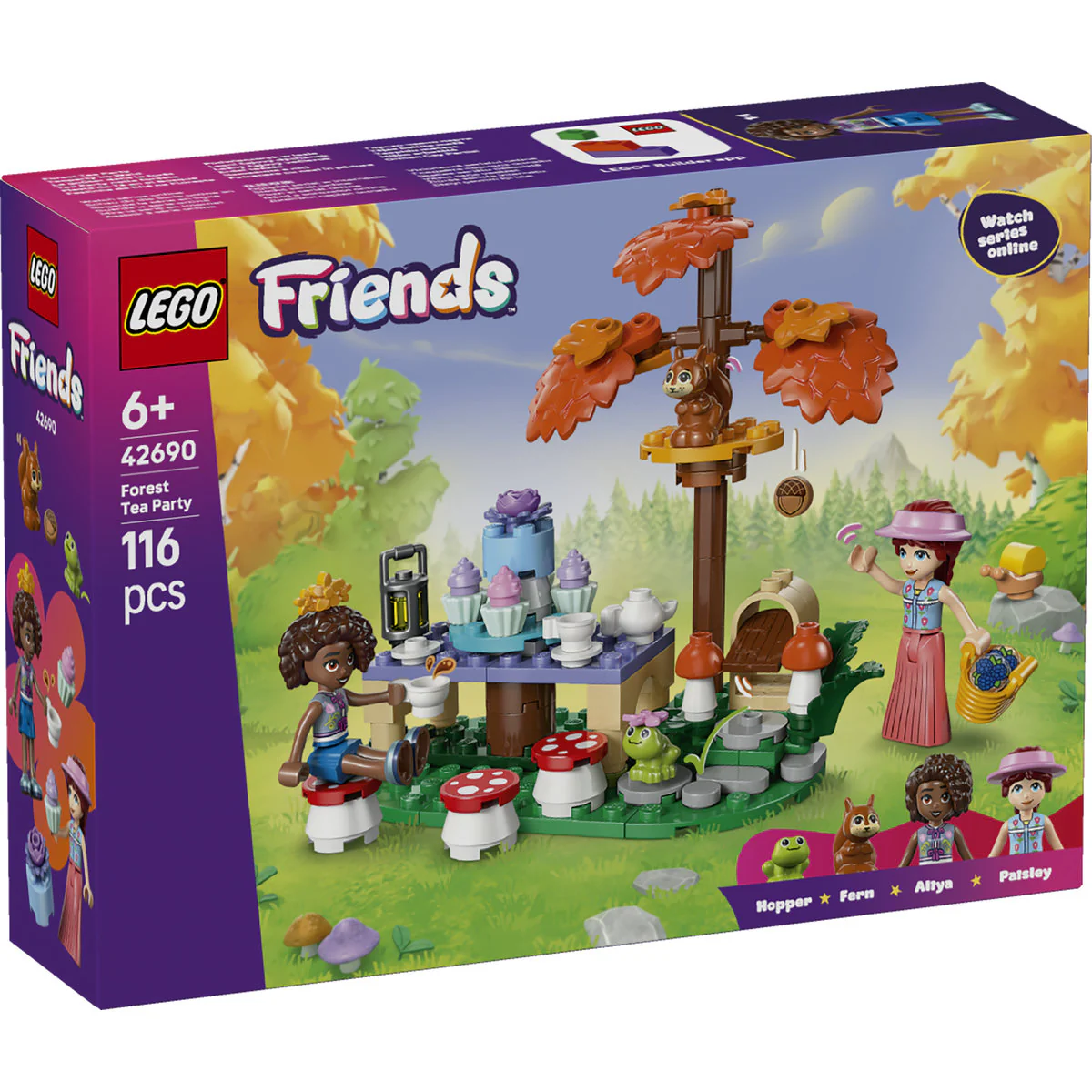 LEGO Friends Forest Tea Party Building Set 42690 - Image 2