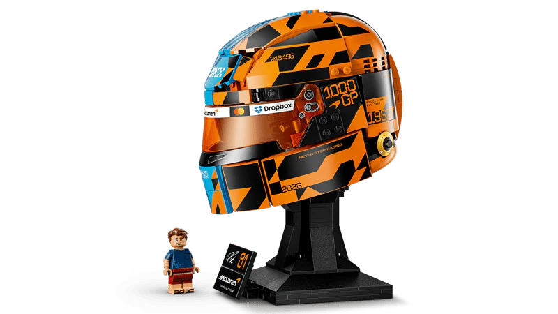 Lego McLaren Mastercard F1® Team Oscar Piastri Helmet 43017 - Image 5