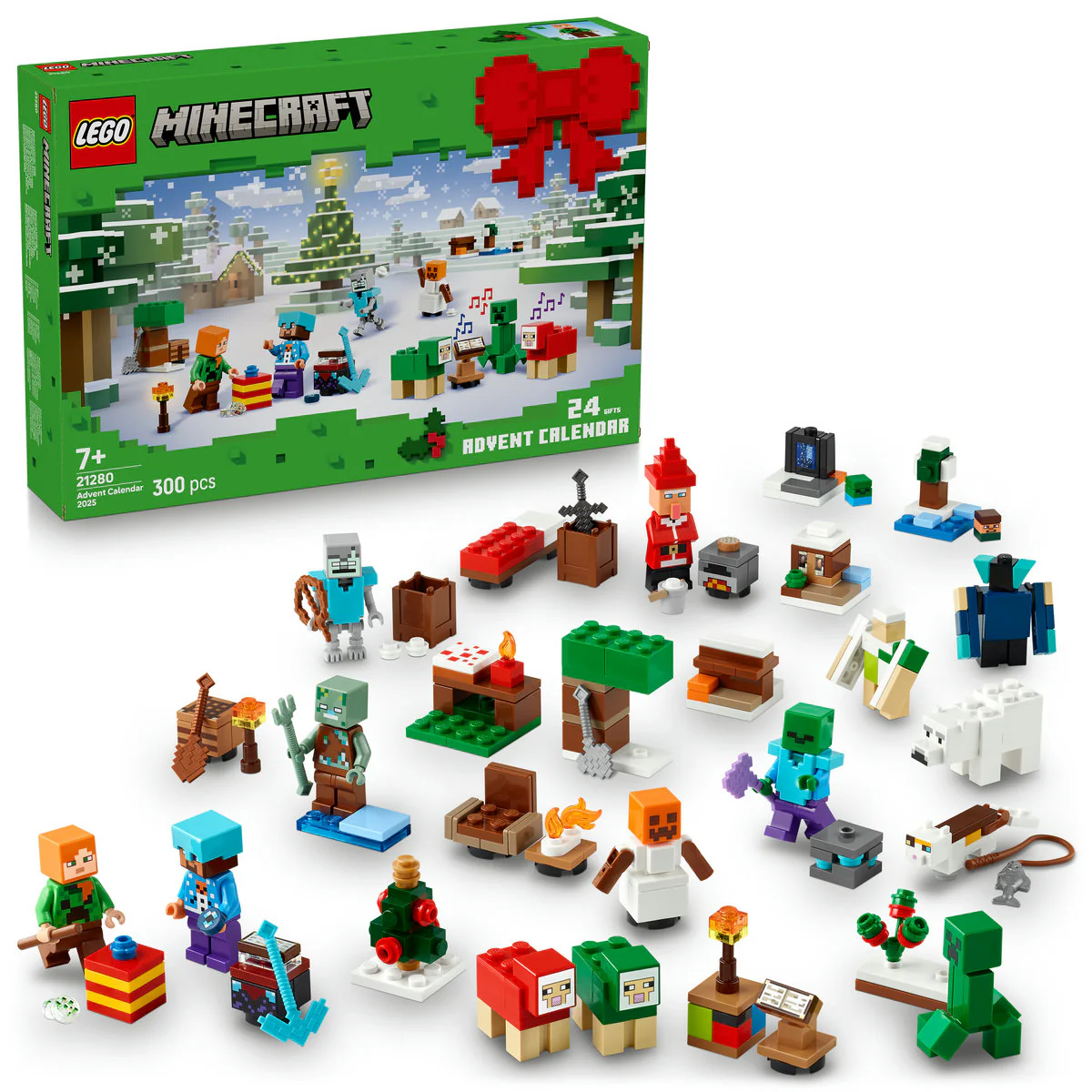 LEGO Minecraft Advent Calendar 2025 Toy 21280