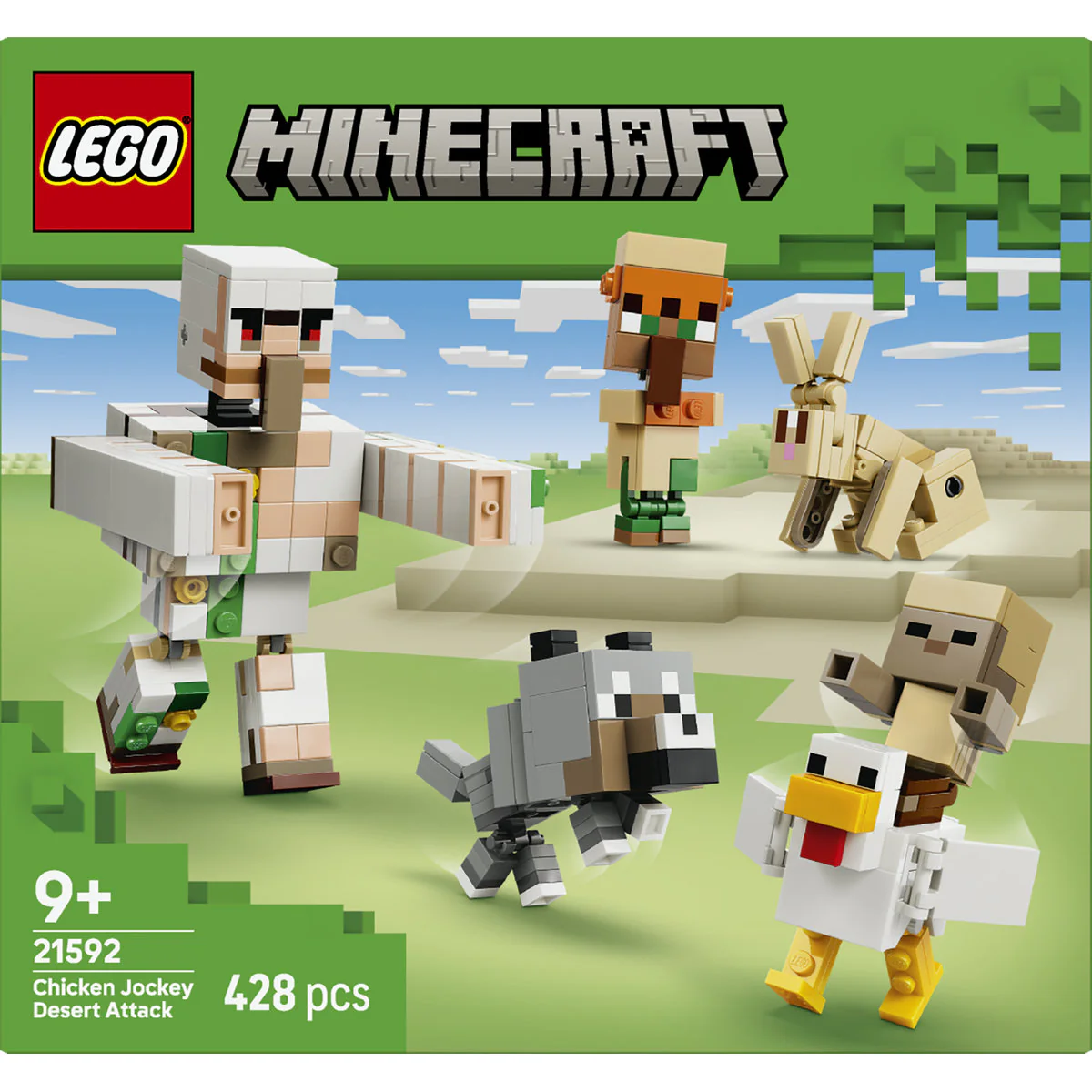 LEGO Minecraft Chicken Jockey Desert Attack Building Set 21592 - Image 5