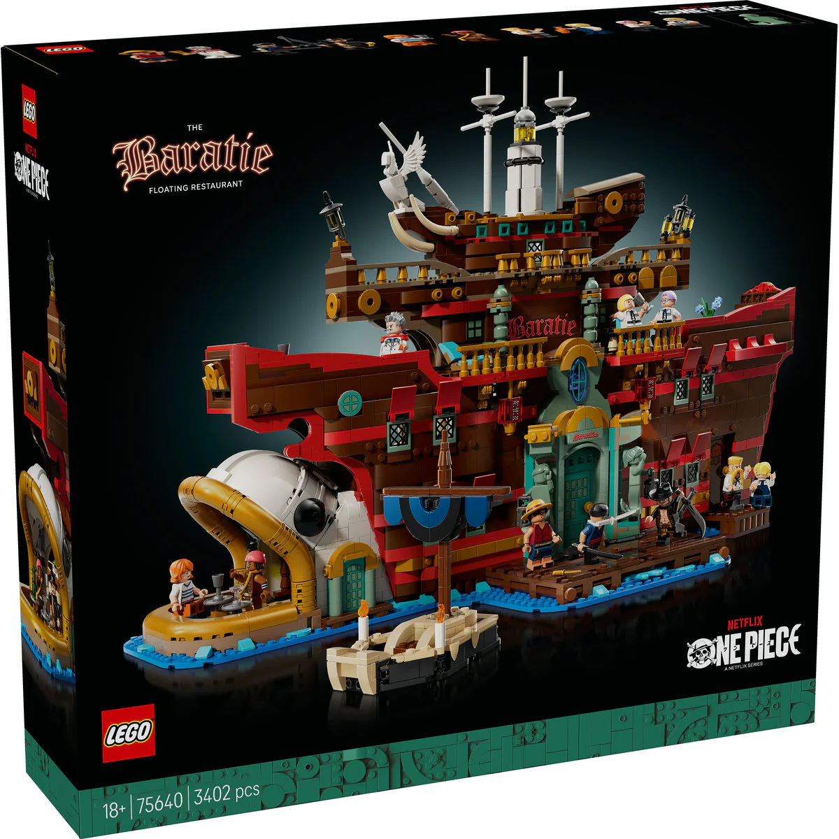 LEGO ONE PIECE The Baratie Floating Restaurant 75640 - Image 2