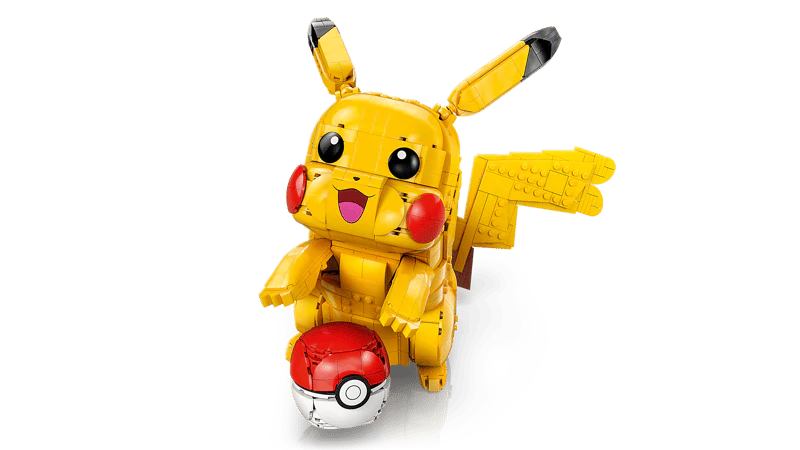 LEGO Pokémon Pikachu and Poké Ball Model Kit set 72152 - Image 3