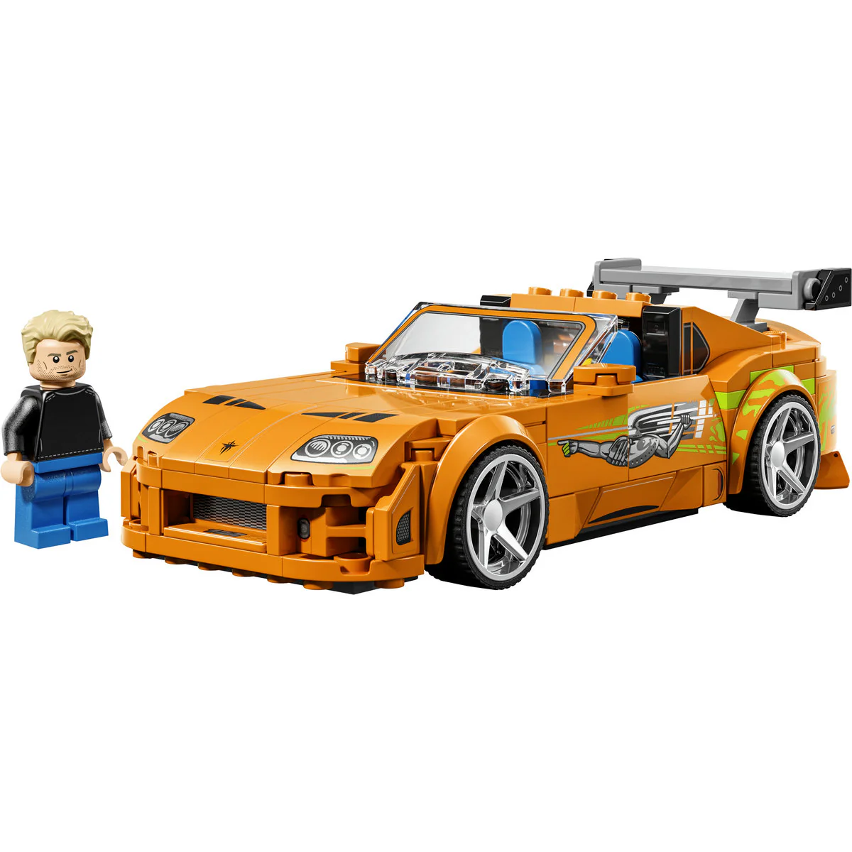 LEGO Speed Champions Fast and Furious Toyota Supra MK4 Building Set 77260 - Image 3