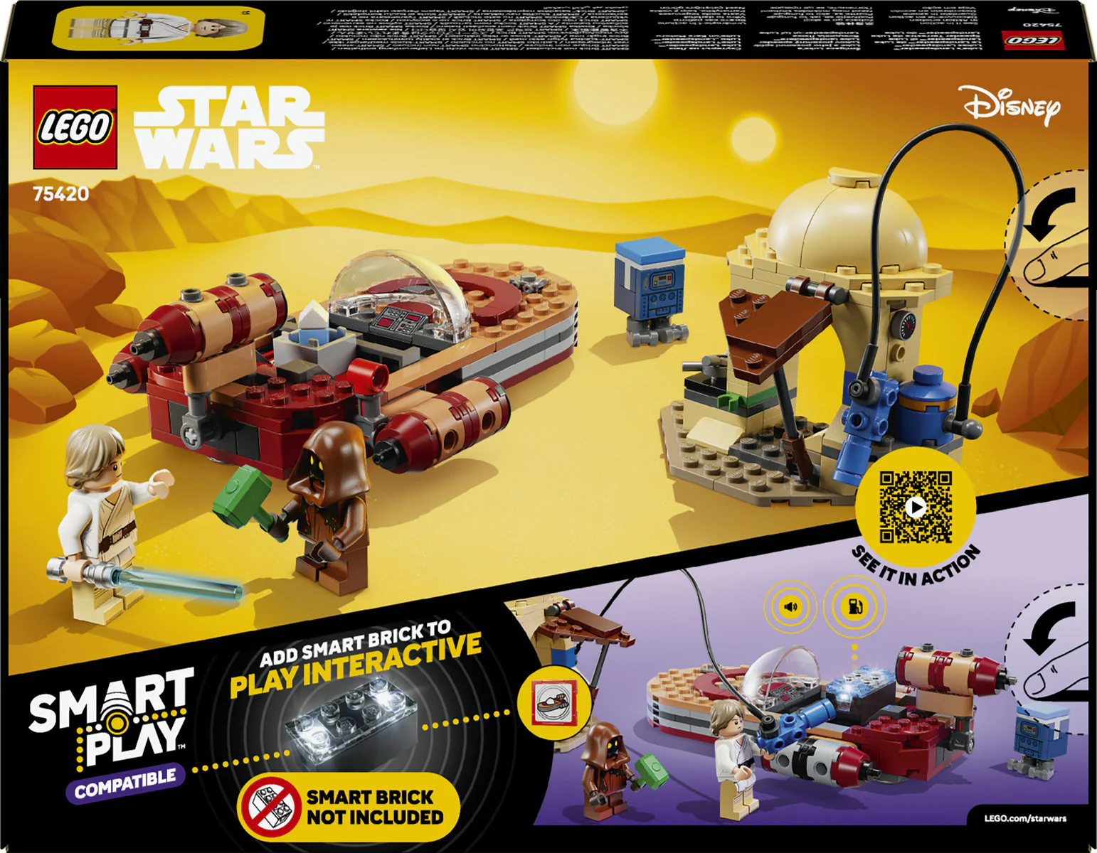 LEGO Star Wars SMART Play: Luke’s Landspeeder 75420 - Image 4