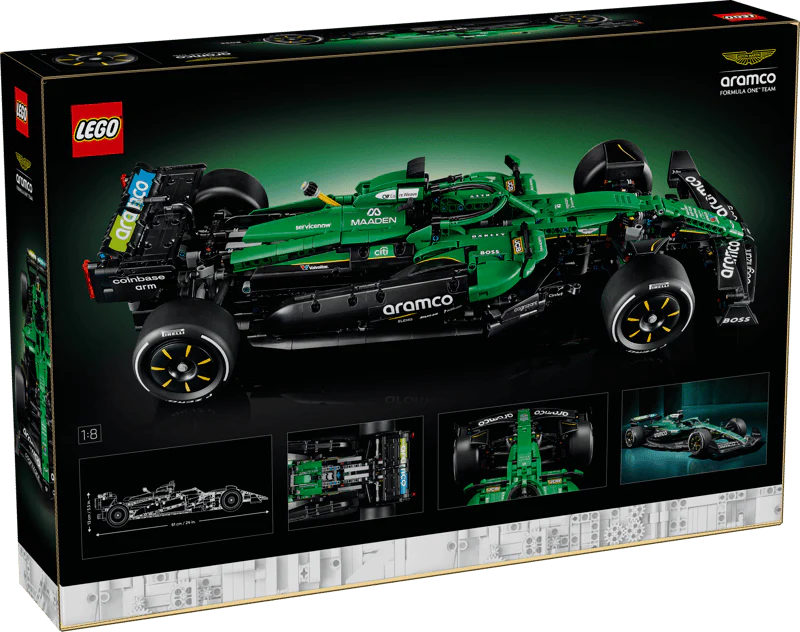 LEGO Technic Aston Martin Aramco AMR25 F1® Car - Image 11