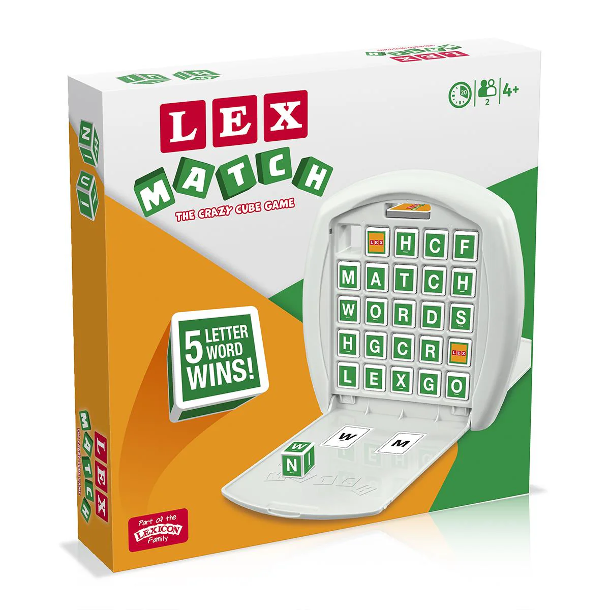 Lex Top Trumps Match - The Crazy Cube Game