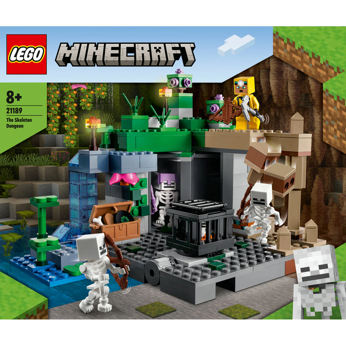 LEGO Minecraft The Skeleton Dungeon 21189 - Image 2