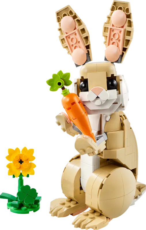 LEGO Creator 3in1 Cute Bunny, Toy Animal Set 31162 - Image 2