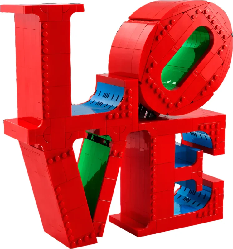 LEGO Art LOVE Home Decor Set for Adults 31214 - Image 3
