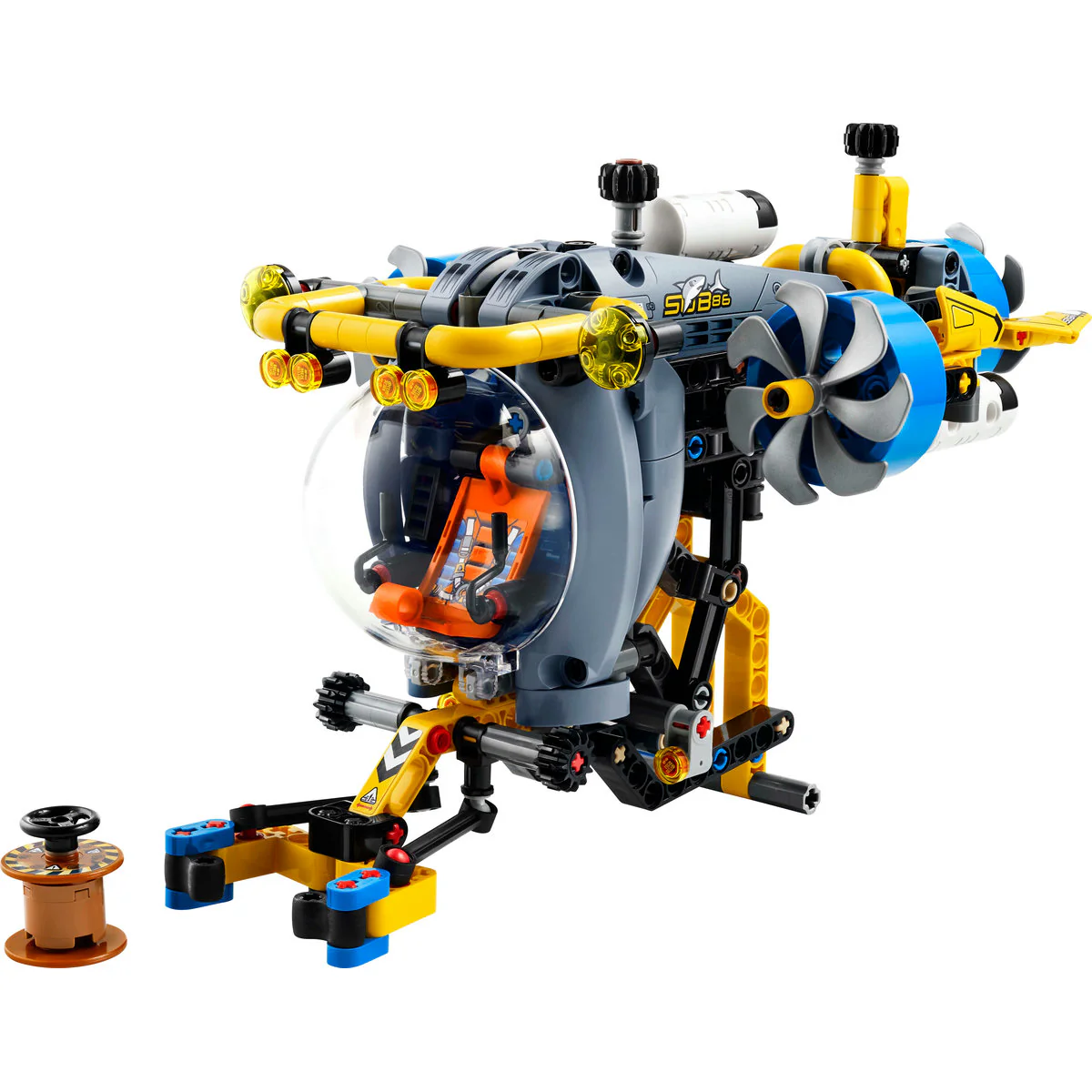 LEGO Technic Deep-Sea Research Submarine Toy 42201 - Image 2