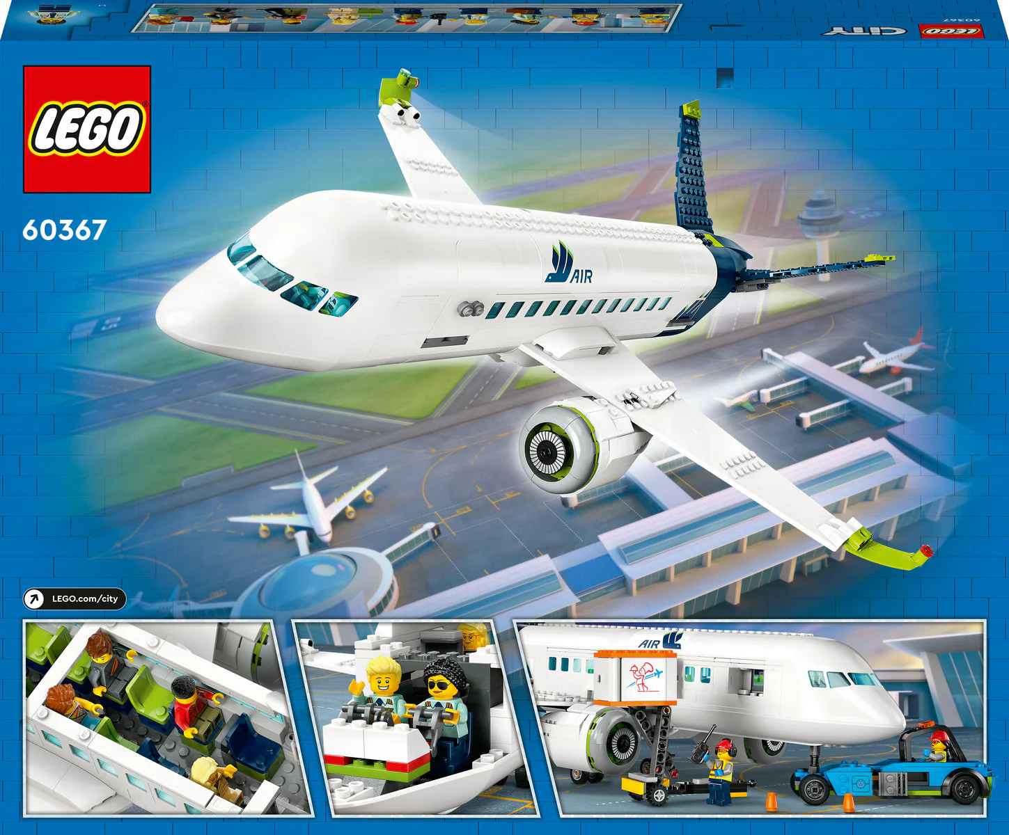 LEGO City Passenger Aeroplane 60367 - Image 2