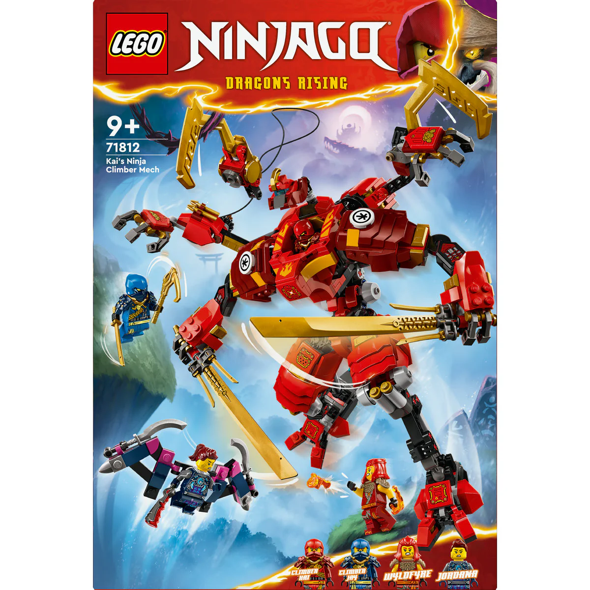 LEGO NINJAGO Kai’s Ninja Climber Mech Toy Set 71812 - Image 2