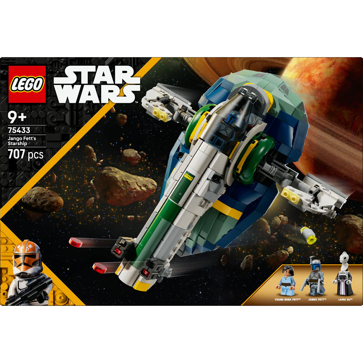 LEGO Star Wars Jango Fett’s Starship Set 75433 - Image 3