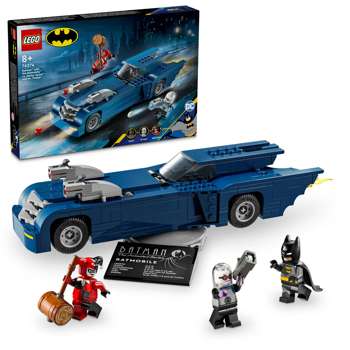 LEGO DC Batman with the Batmobile vs. Harley Quinn & Mr. Freeze 76274 - Image 4