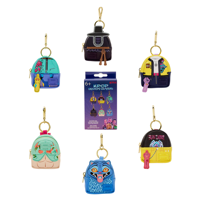 Loungefly K-POP Demon Hunters Bag Charm Mystery Box