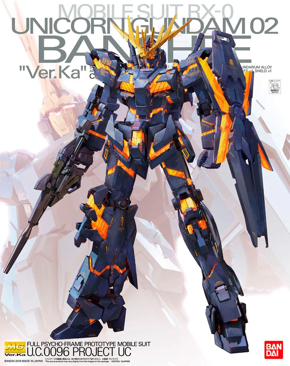 Gundam MG Unicorn Gundam 02 Banshee Version Ka 1/100 - Image 2
