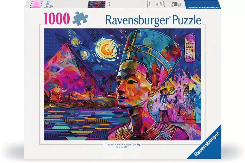 Ravensburger Nefertiti on the Nile 1000 Piece Jigsaw Puzzle